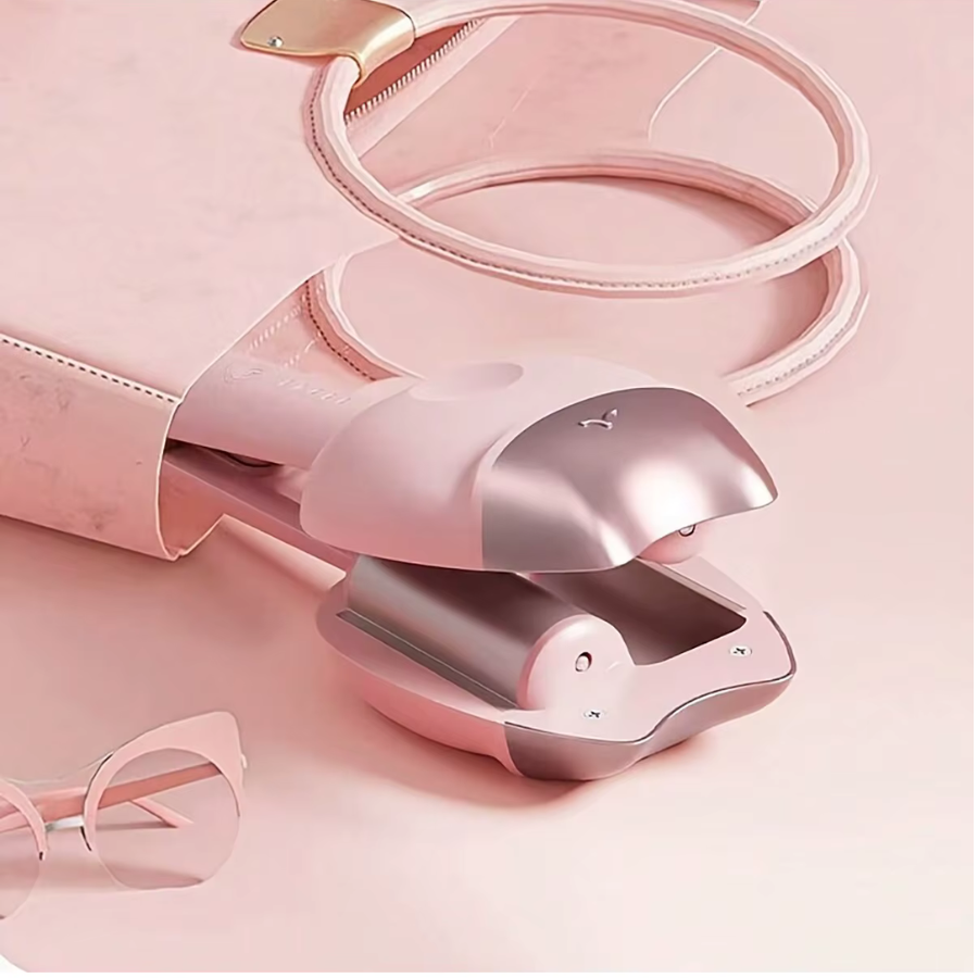 Plancha Rizadora de larga duración. Onda Cerámica de 32mm